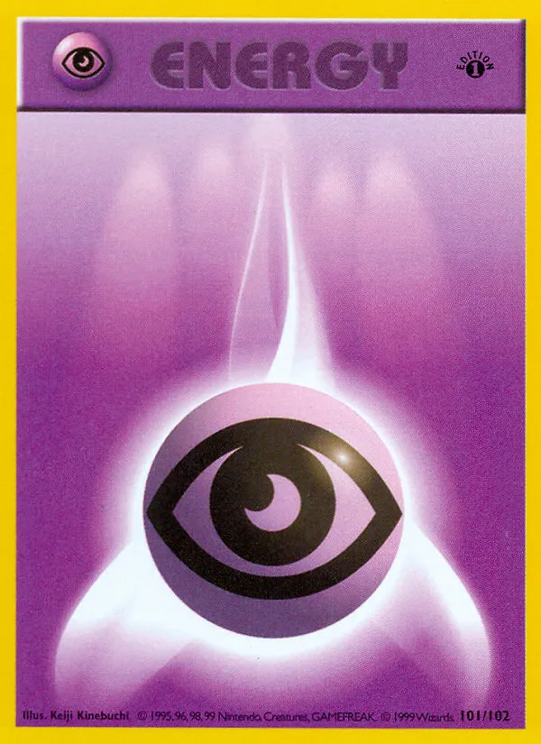 Psychic Energy #101, Base Set 1st Edition