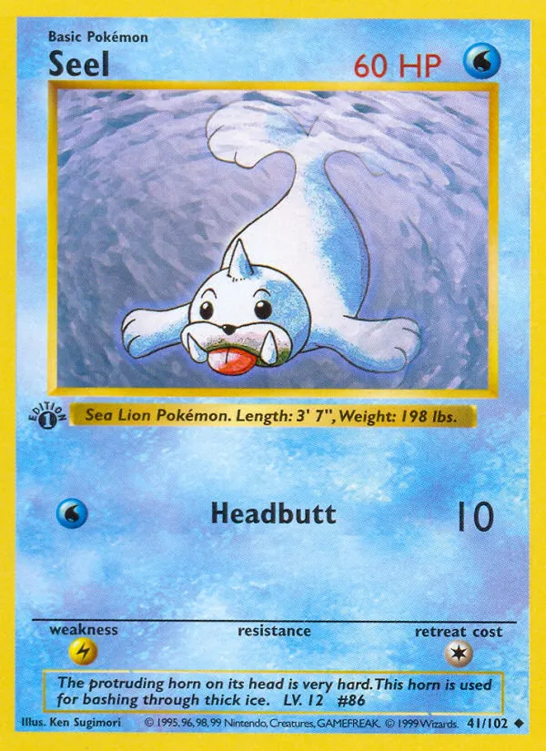 Seel #41, Base Set 1999-2000 Copyright