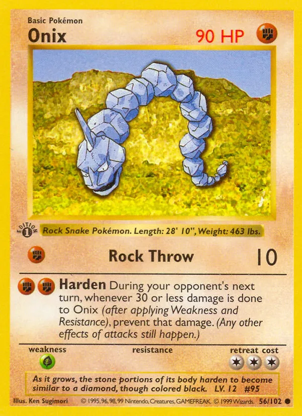 Onix #56, Base Set Unlimited