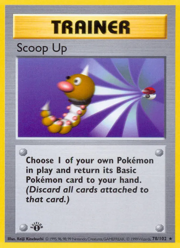 Scoop Up #78, Base Set 1st Edition