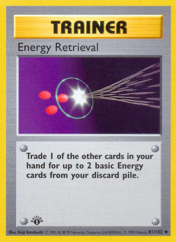 Energy Retrieval #81, Base Set Unlimited