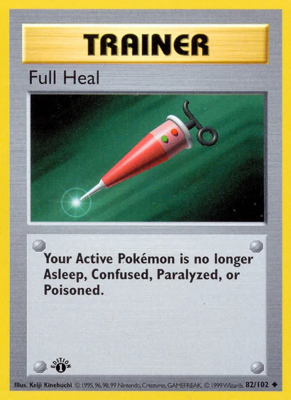 Full Heal #82, Base Set Unlimited