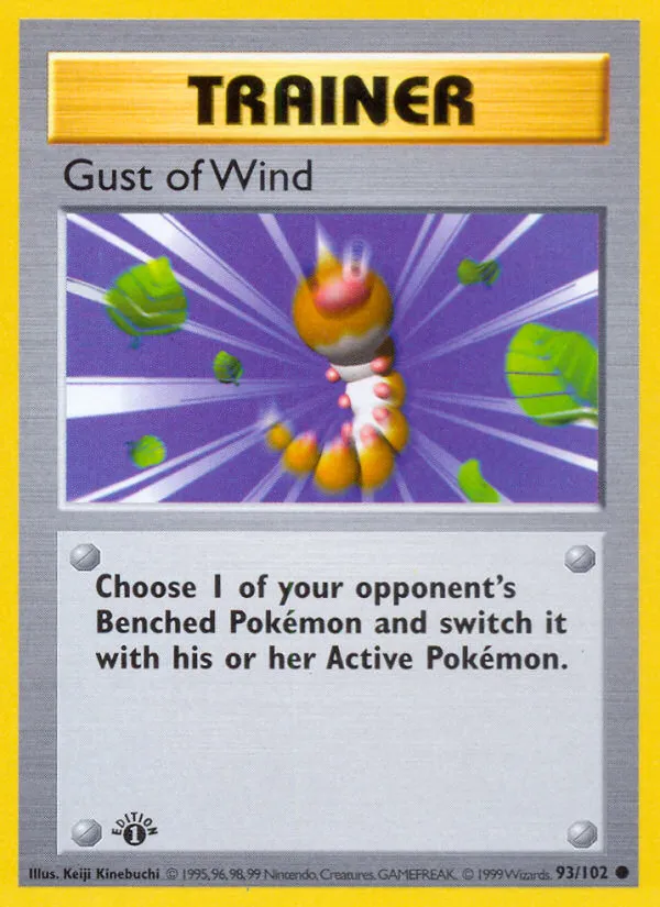 Gust of Wind #93, Base Set Shadowless