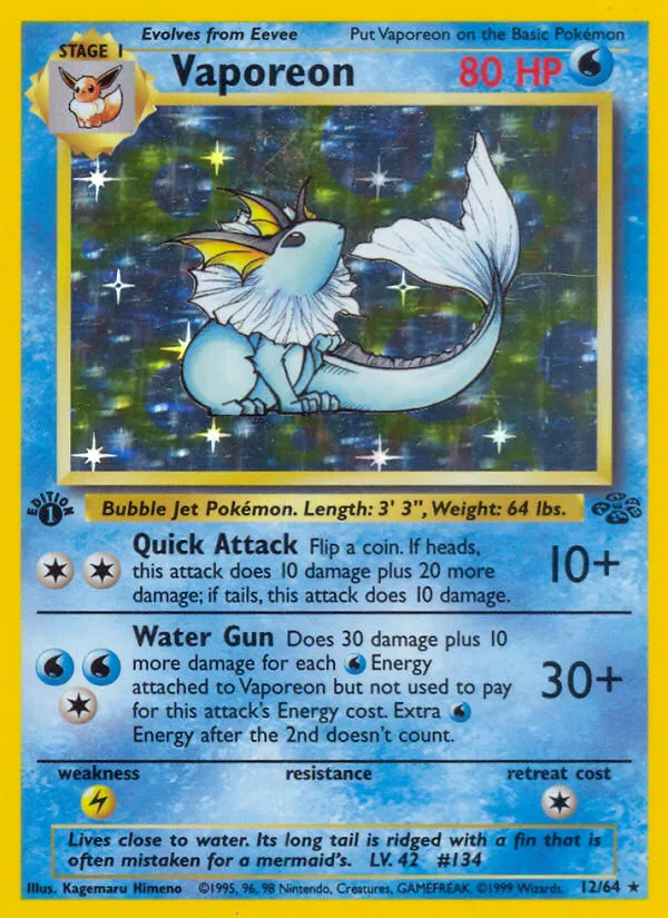 Vaporeon #12, Jungle
