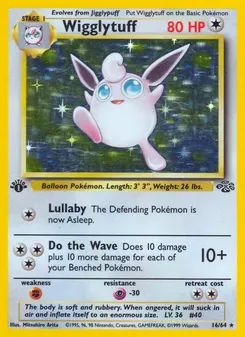 Wigglytuff #16, 1st Edition