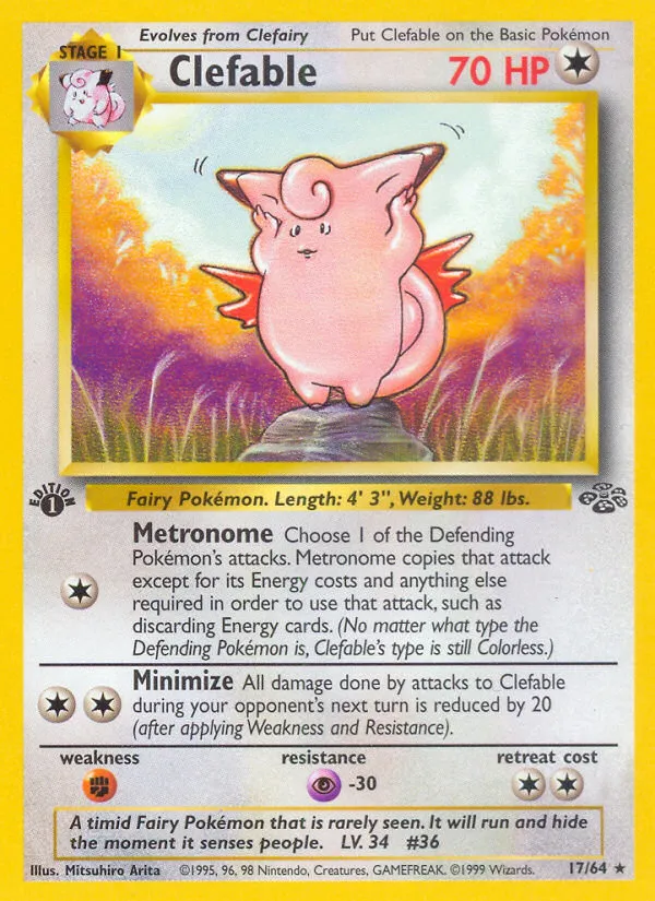 Clefable #17, Jungle