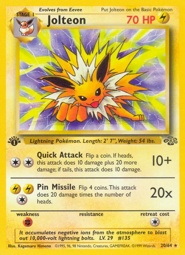 Jolteon #20, Jungle