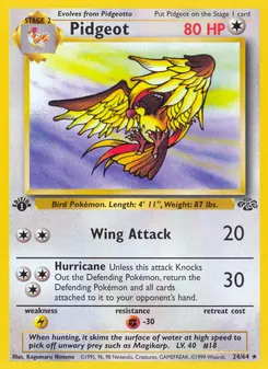 Pidgeot #24, 1st Edition