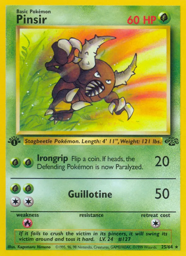 Pinsir #25, Jungle