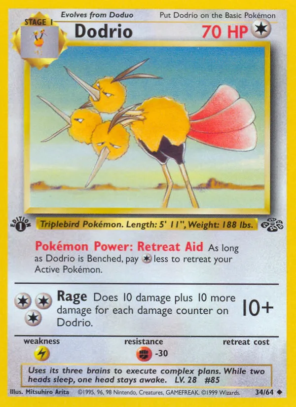Dodrio #34, Jungle