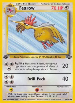 Fearow #36, 1st Edition