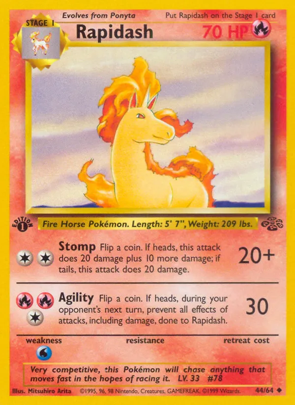 Rapidash #44, Jungle