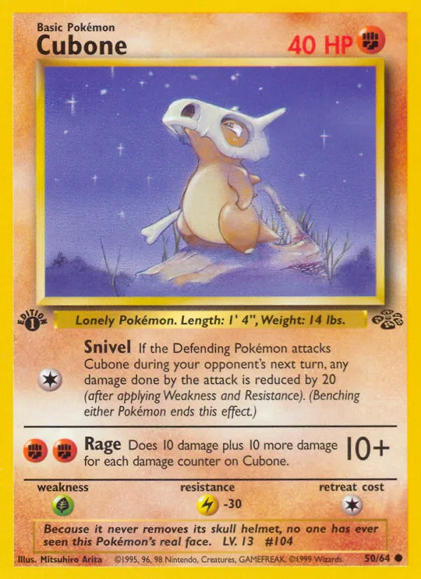 Cubone #50, Jungle