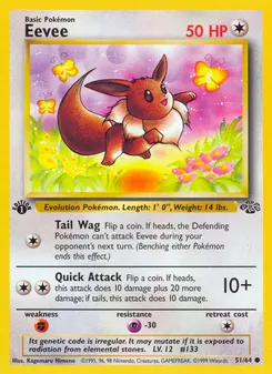 Eevee #51, 1st Edition