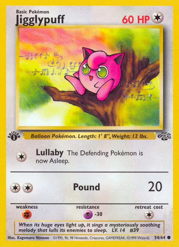 Jigglypuff #54, Jungle
