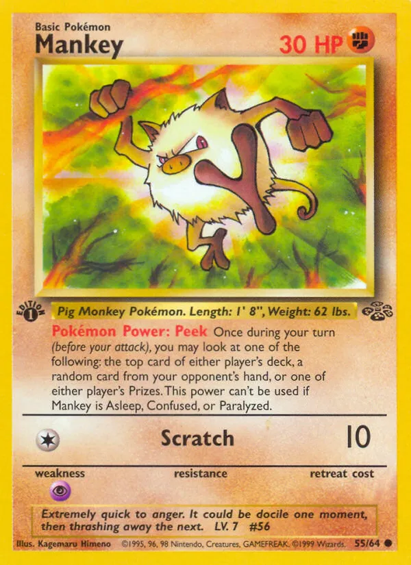Mankey #55, Jungle