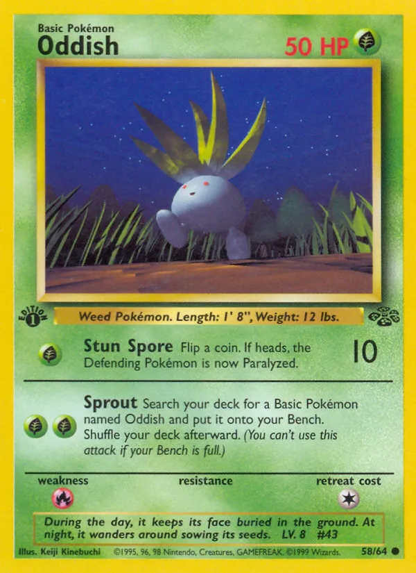 Oddish #58, Jungle