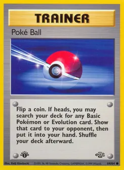 Poké Ball #64, 1st Edition