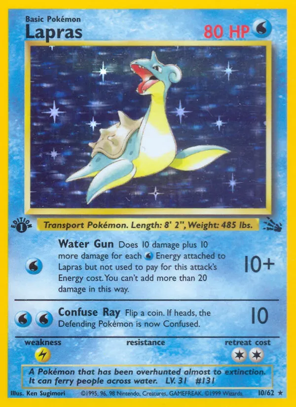 Lapras #10, Fossil