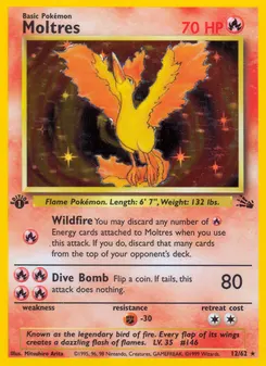 Moltres #12, 1st Edition