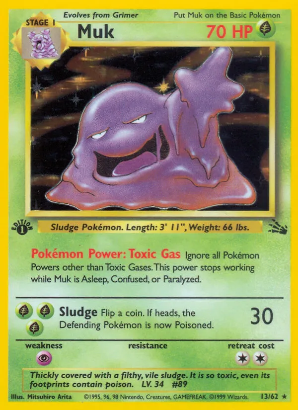 Muk #13, Fossil 1st Edition