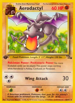 Aerodactyl #16, 1999-2000 Copyright