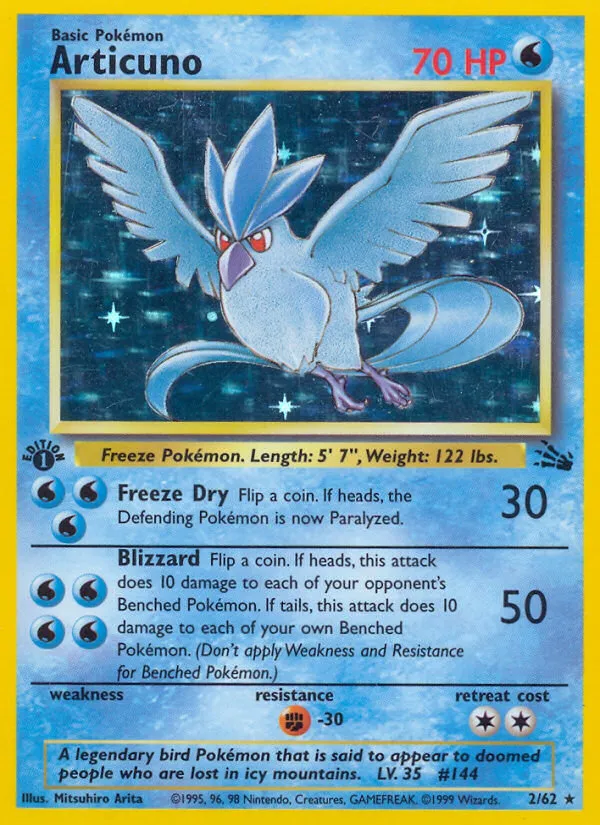 Articuno #2, Fossil Cosmos