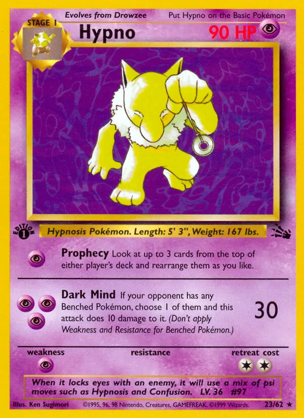 Hypno #23, Fossil 1999-2000 Copyright