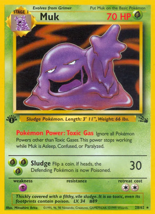 Muk #28, Fossil 1st Edition