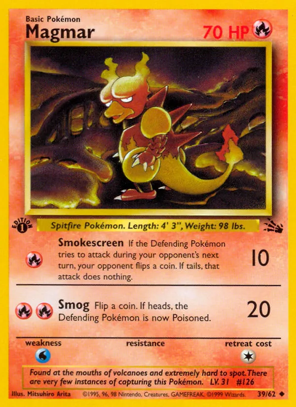 Magmar #39, Fossil