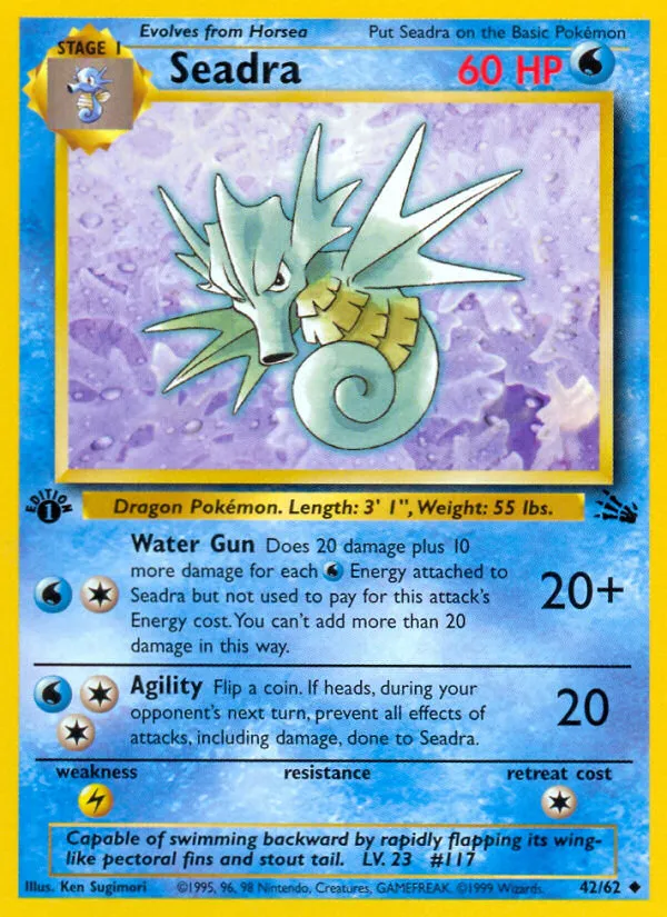 Seadra #42, Fossil