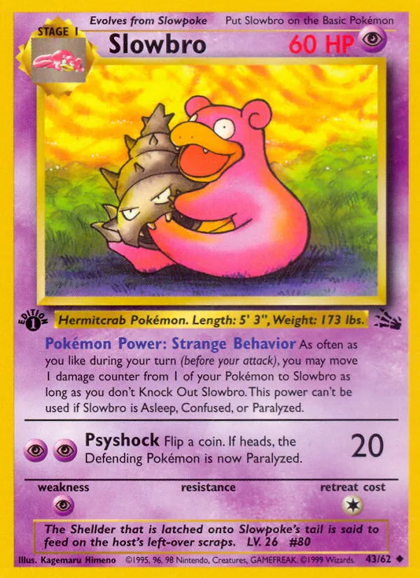 Slowbro #43, Fossil