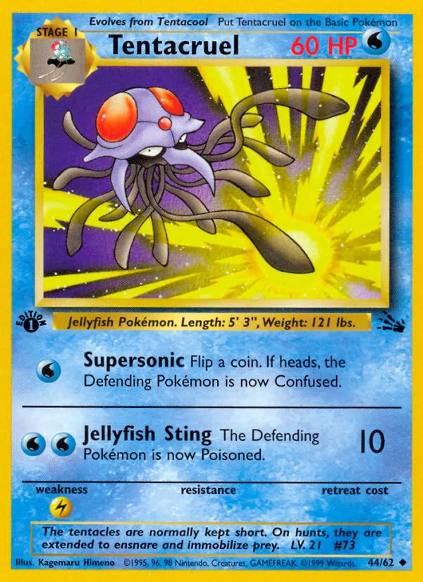 Tentacruel #44, Fossil