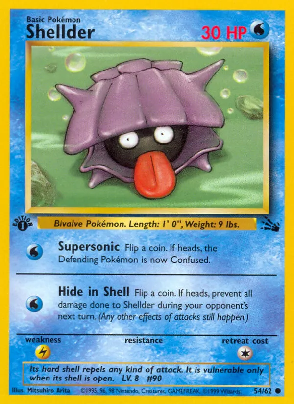 Shellder #54, Fossil