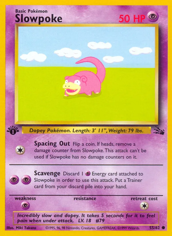 Slowpoke #55, Fossil
