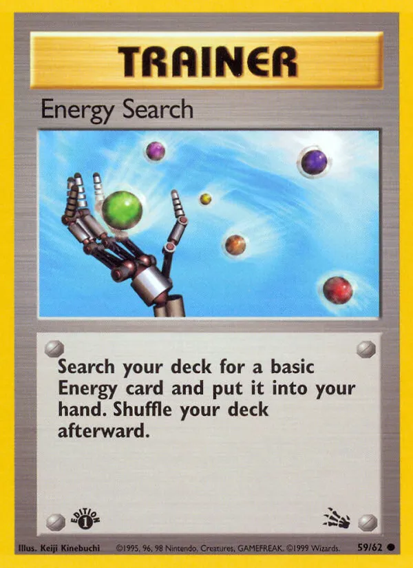 Energy Search #59, Fossil 1999-2000 Copyright