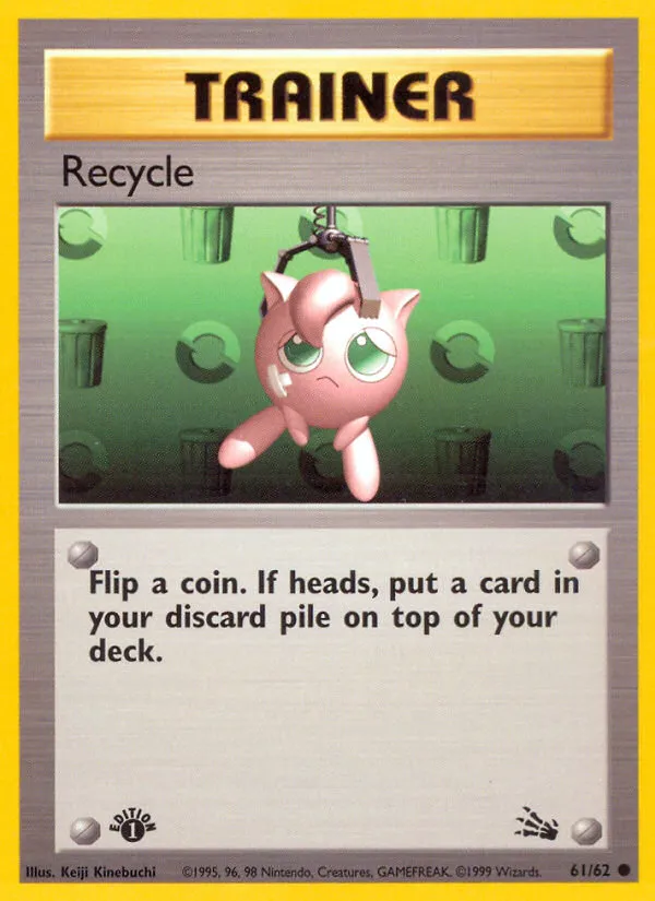 Recycle #61, Fossil