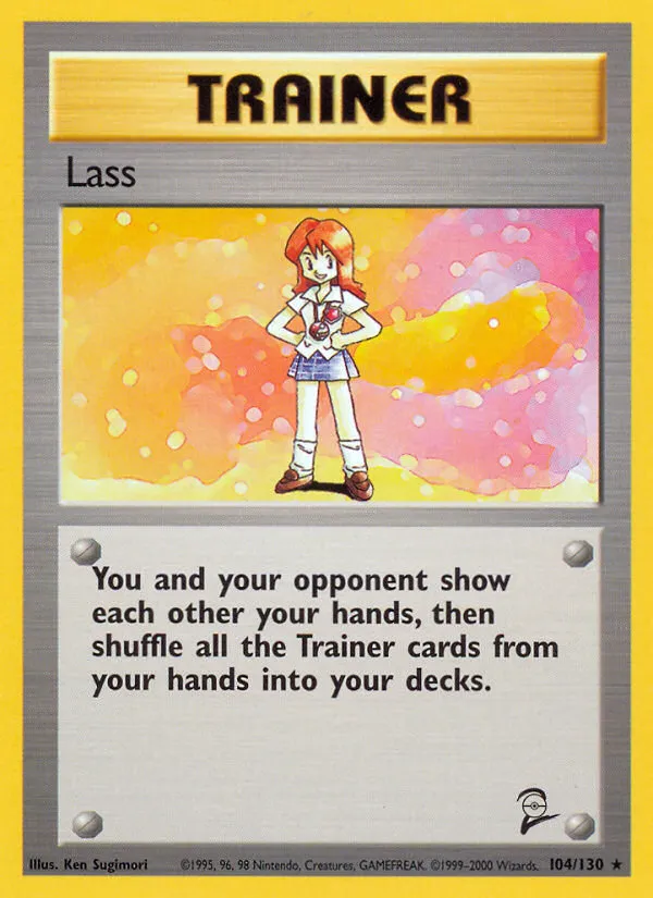Lass #104, Base Set 2