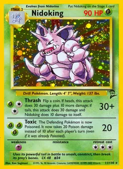 Nidoking #11, Standard