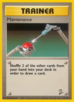 Maintenance #112, Standard