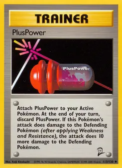 PlusPower #113, Standard