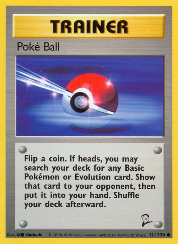Poké Ball #121, Base Set 2