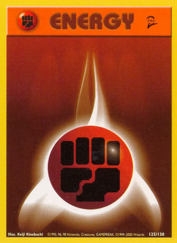 Fighting Energy #125, Base Set 2
