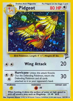 Pidgeot #14, Standard