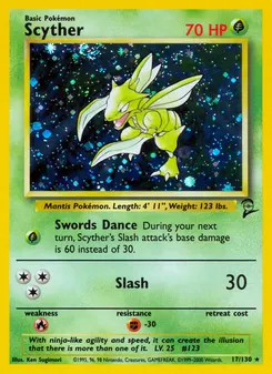 Scyther #17, Standard