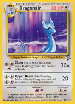 Dragonair #22, Standard
