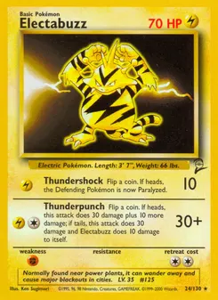Electabuzz #24, Standard