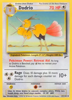 Dodrio #37, Standard