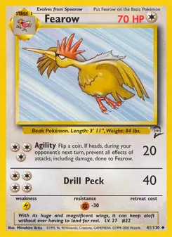 Fearow #41, Standard