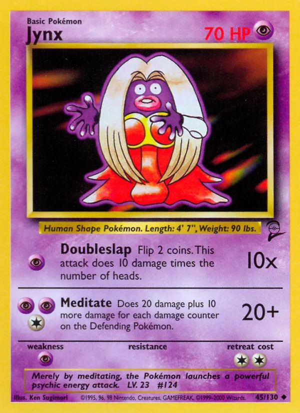 Jynx #45, Base Set 2